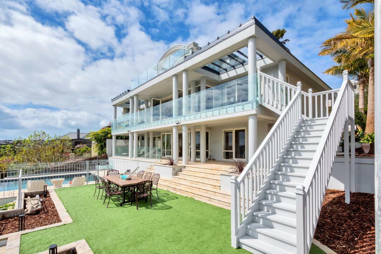 Villa Orakei Grandeur Mansion With Sea Views & Pool Auckland Exterior foto